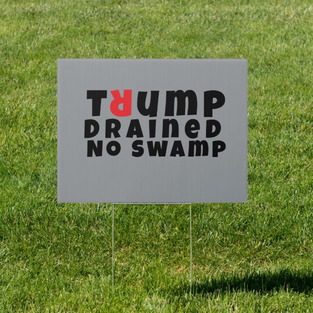 Anti trump protest slogan sign (Insitu)