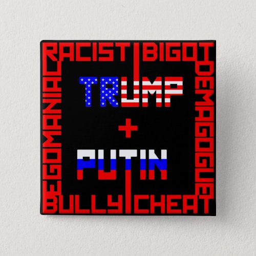 Anti TrumpPutin Button