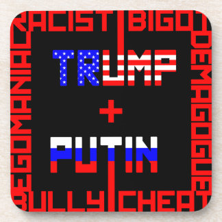 Anti Trump+Putin Drink Coaster