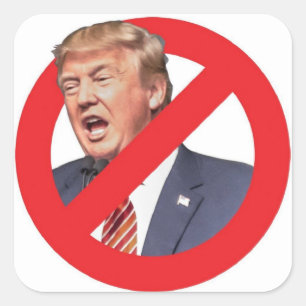 ANTI TRUMP Sticker