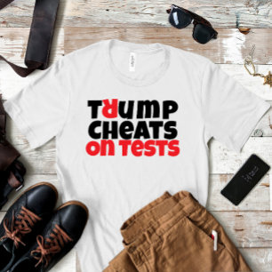 Anti trump student protest slogan red black T-Shirt