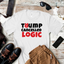 Anti trump student protest slogan red black