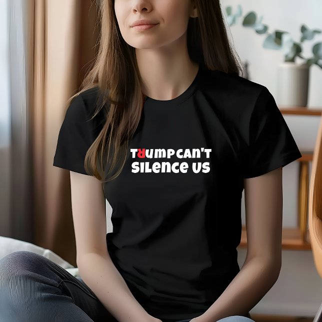 Anti Trump student protest slogan red elegant Tri-Blend Shirt (Creator Uploaded)