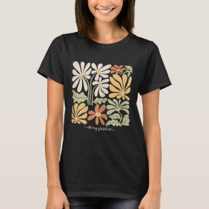 Anti Trump Subtle Not My President Flowers Womens T-Shirt