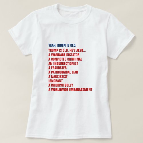 Anti_Trump The Pro  The Con Custom List T_Shirt