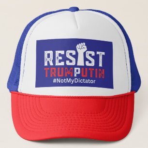 Anti trump trucker hat