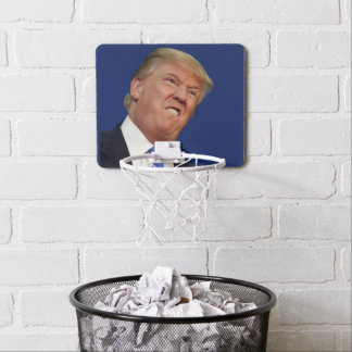 Anti-Trump Vote Blue 2020 Mini Basketball Hoop