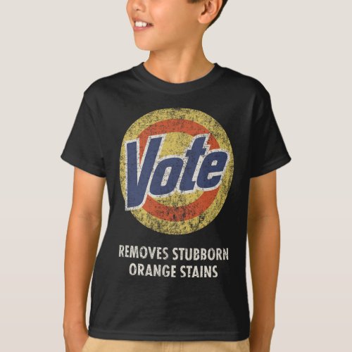 Anti_Trump Vote Detergent Fun Vintage  T_Shirt