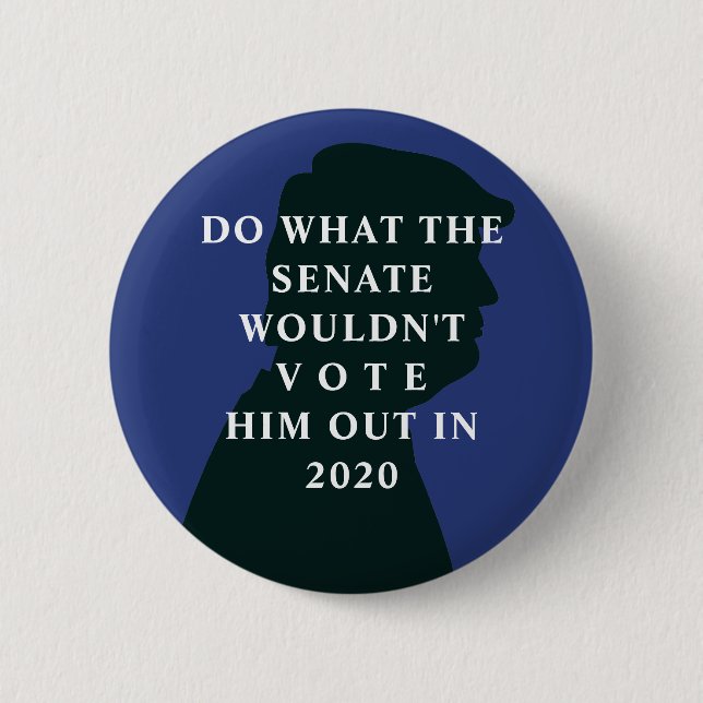 Anti Trump Vote Him Out 2020 Election Button (Front)