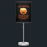 Anti Trumpkin Funny Halloween Table Lamp<br><div class="desc">An anti-Trumpkin funny Halloween design. Playful,  witty,  and political.</div>
