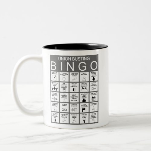 Anti Union Bingo Two_Tone Coffee Mug