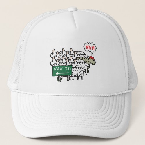 Anti Vaccine ID Passport Trucker Hat