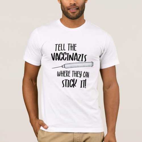 Anti Vaccine Vaccinazi Shirt
