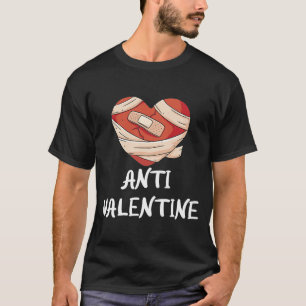 Anti Valentine Broken Hearts Valentines Day Men W T-Shirt