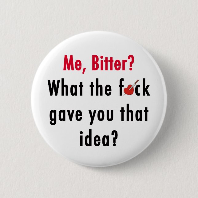 Anti Valentine Button (Front)