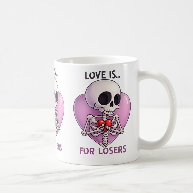 Anti-Valentine Coffee Cup (Right)