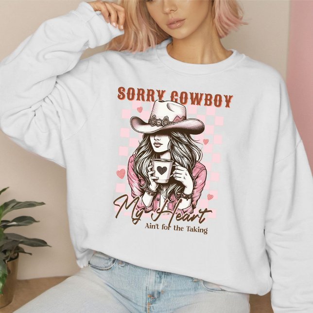 Anti Valentine western Cowboy girl Funny Quotes T-Shirt (Creator Uploaded)