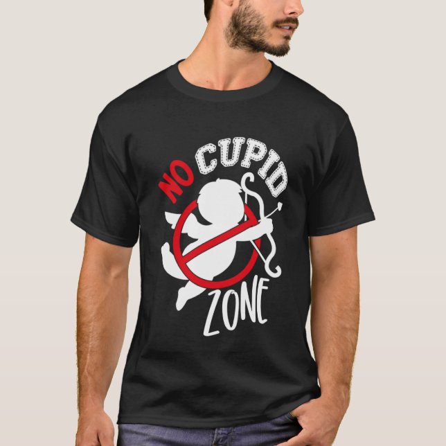 Anti Valentines Day Cupid Hates Me Anti Cupid Vale T-Shirt (Front)
