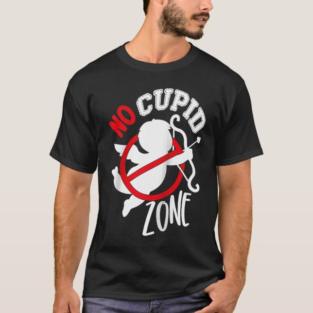 Anti Valentines Day Cupid Hates Me Anti Cupid Vale T-Shirt (Front)