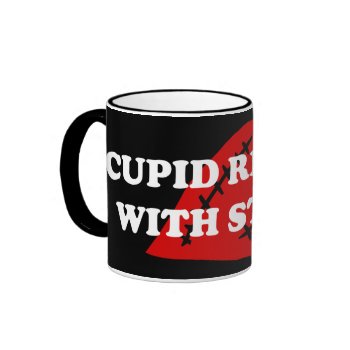 Anti-Valentine's Day: Cupid rhymes with stupid mug
