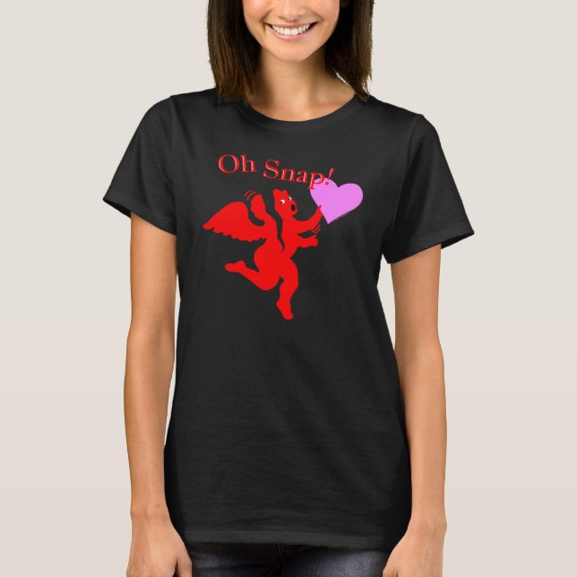 Anti-Valentine's Day Cupid T-Shirt (Front)