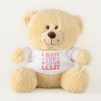 Anti Valentine's Day Gift  Cute Teddy Bear by ElPortoCollections at Zazzle