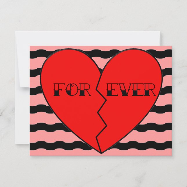 Anti-Valentine's Day Holiday Card (Front)