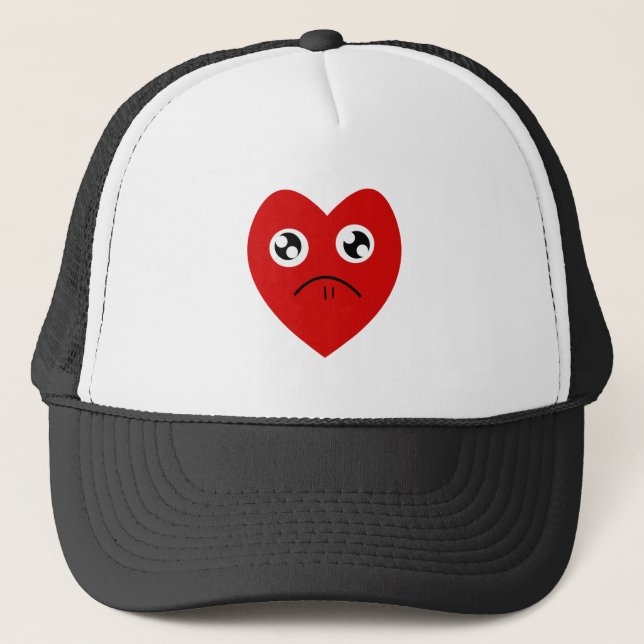 anti valentines day trucker hat (Front)