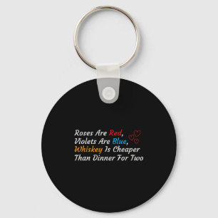 Anti Valentines Day Valentines Drink Anti Valenti  Keychain
