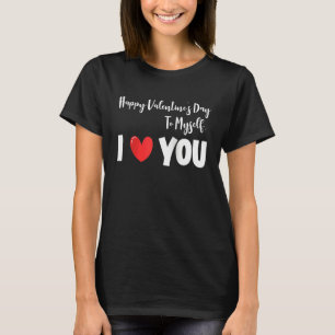 Anti Valentine's Day  Valentines Heart Lonely Day  T-Shirt