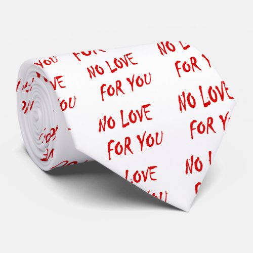 Anti_Valentines No Love for You Neckwear