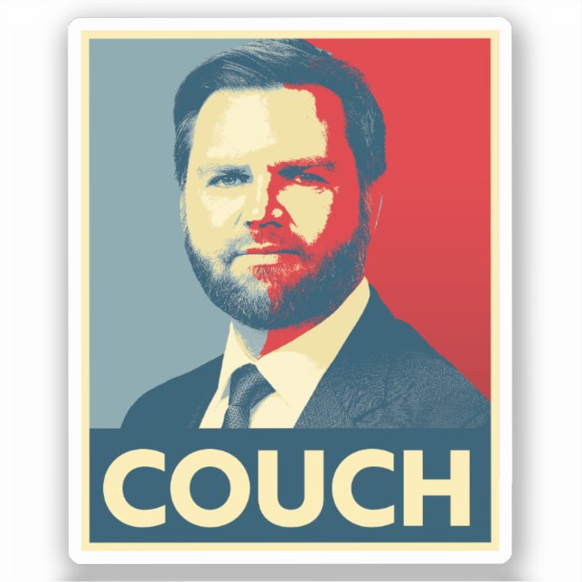 Anti Vance - COUCH Sticker (Front)