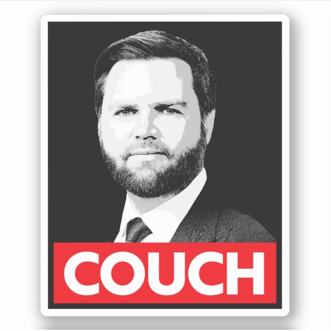 Anti Vance - COUCH Sticker (Front)