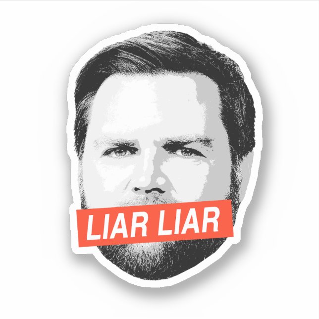 Anti Vance - Liar Liar Sticker (Front)
