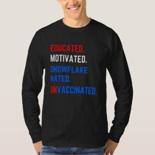 Anti Vax Vaccine Anti Socialism Socialist Freedom T-Shirt