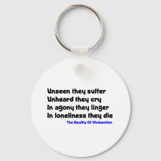 Anti Vivisection Keychain