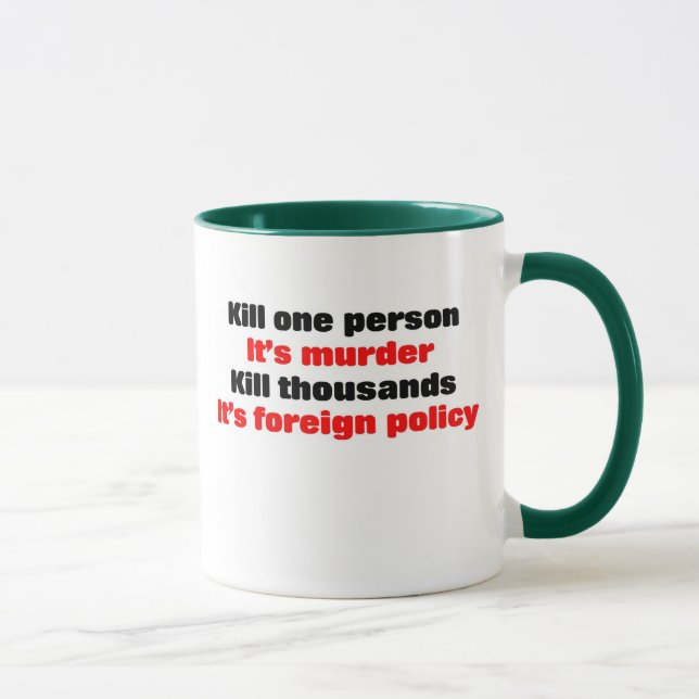 Anti-war Mug (Right)
