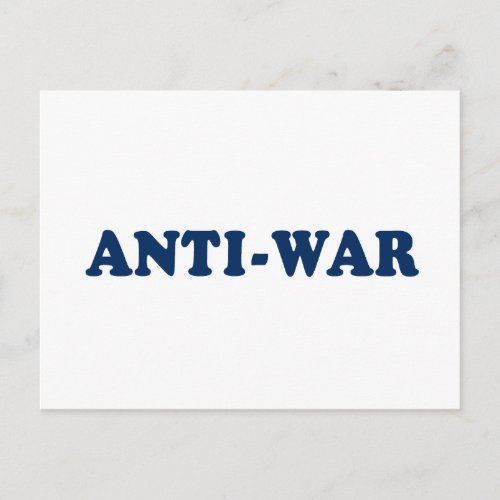 Anti_War Postcard