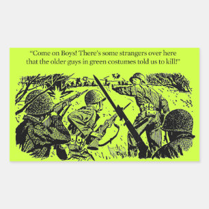 Anti War Sticker Set