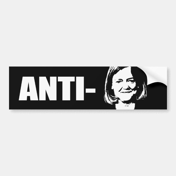 ANTI WHITMAN / ANTI MEG WHITMAN BUMPER STICKERS