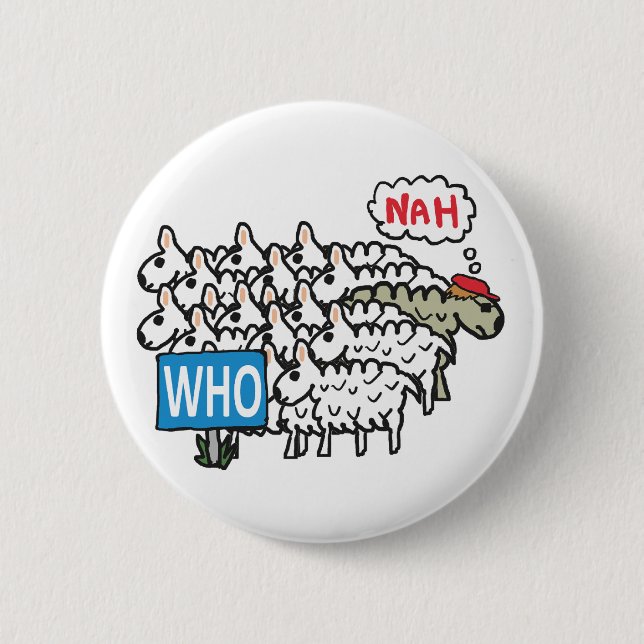 Anti WHO Button (Front)