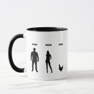 Anti woke t-shirt mug