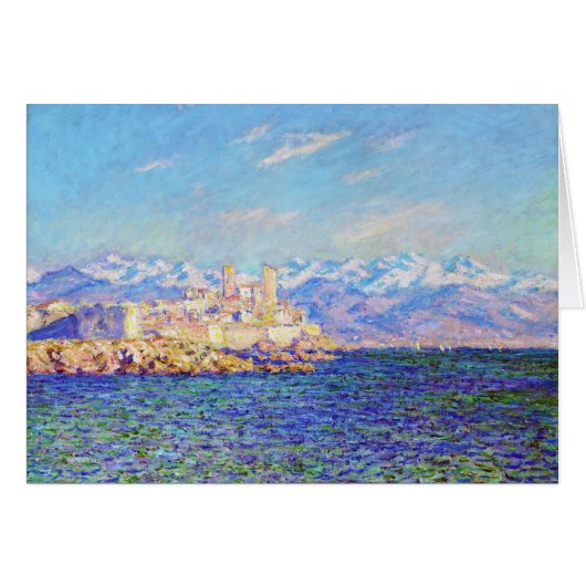 Antibes, Afternoon Effect, 1888 Claude Monet cool, (Front Horizontal)