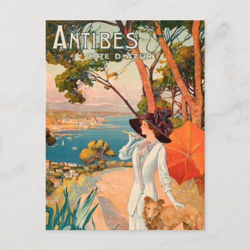 Antibes France Postcard