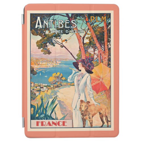 Antibes France vintage poster iPad Air Cover