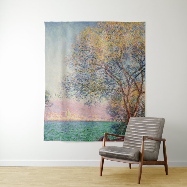 Antibes in the Morning  Tapestry (In Situ)