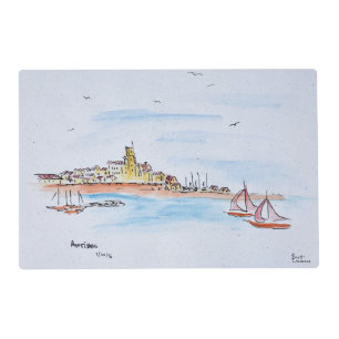Antibes on the Mediterranean, France Placemat