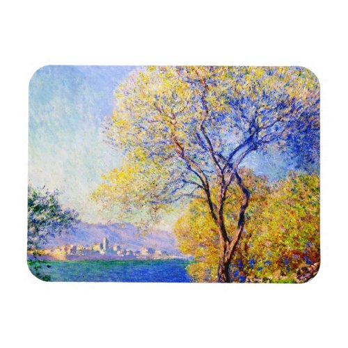 Antibes Seen from the Salis Gardens Claude Monet Magnet