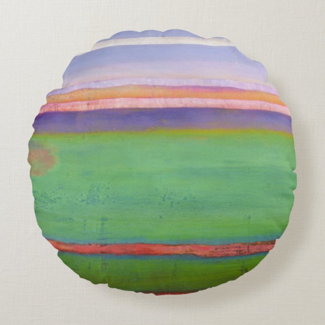 Anticipation 2001 round pillow (Front)