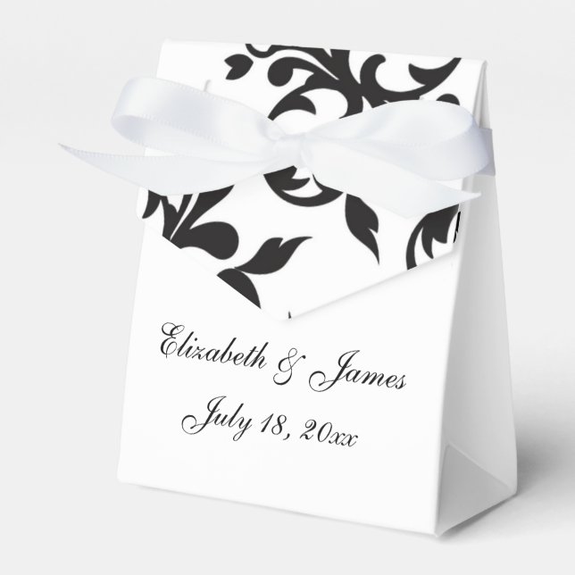 "Anticipation" Favor Boxes (Front Side)